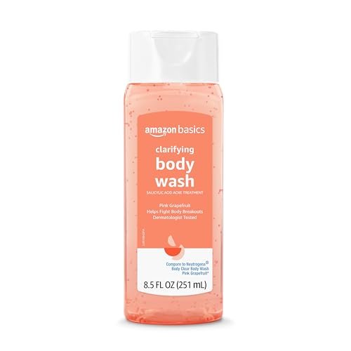 Amazon Basics Clarifying Pink Grapefruit Body Wash, 2%...