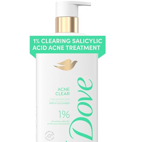 Dove Serum Body Wash Acne Clear for troubled skin with...