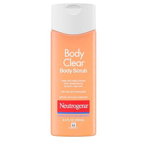 Neutrogena Body Clear Acne Body Scrub, Exfoliating...