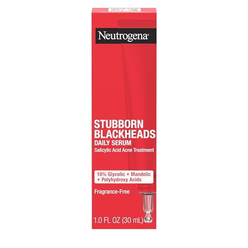 Neutrogena Stubborn Blackheads Daily Acne Facial Serum with...