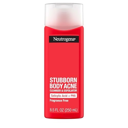 Neutrogena Salicylic Acid & PHA Stubborn Acne Body Wash,...