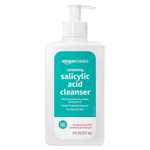 Amazon Basics Cleanser Face Wash - Renewing Salicylic Acid...