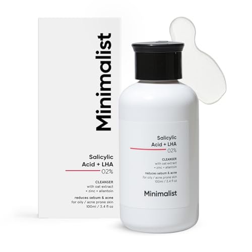 Minimalist 2% Salicylic Acid Face Wash for Oily, Acne...