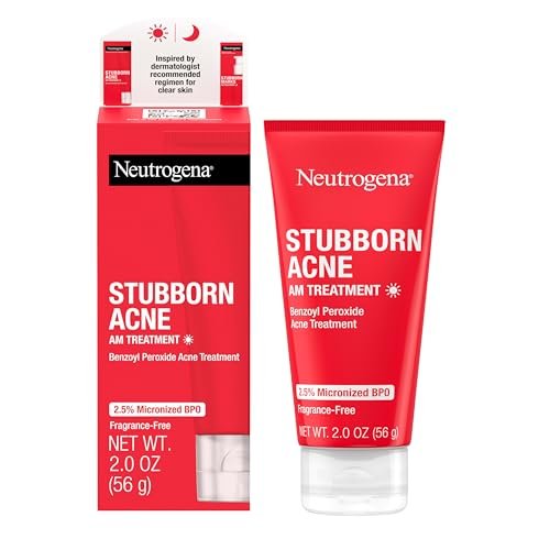 Neutrogena Stubborn Acne AM Face Treatment with 2.5%...