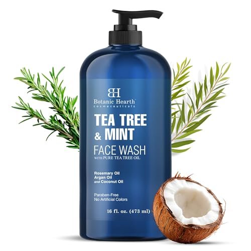 Botanic Hearth Tea Tree Face Wash With Mint | Acne...