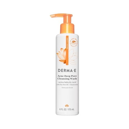 Derma E Acne Deep Pore Cleansing Wash – Blemish Control...