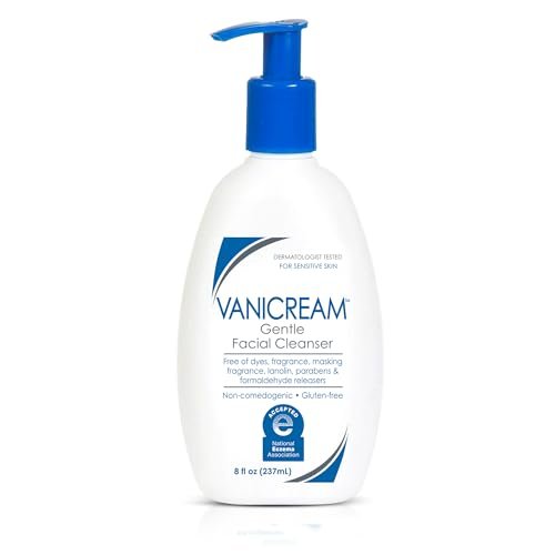Vanicream Gentle Facial Cleanser with Pump Dispenser - 8...