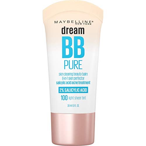 Maybelline Dream Pure Skin Clearing BB Cream, 8-in-1 Skin...