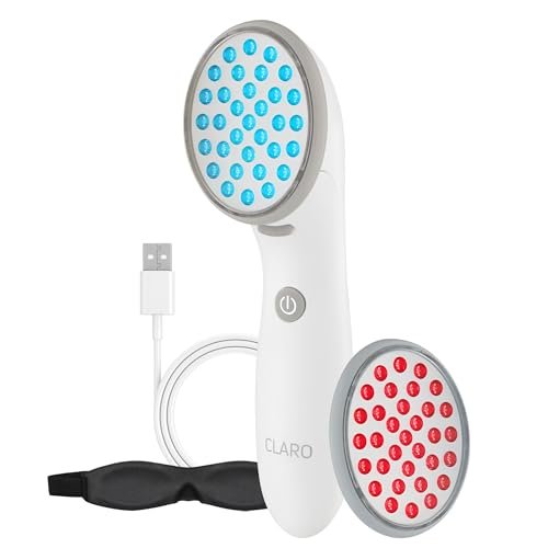 Spa Sciences CLARO Clinically Proven Blue & Red LED Acne...