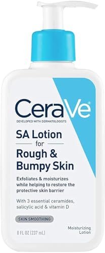 CeraVe SA Lotion for Rough & Bumpy Skin, Vitamin D,...