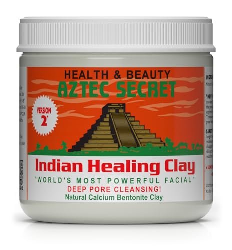Aztec Secret– Indian Healing Clay 1 lb – Deep Pore...