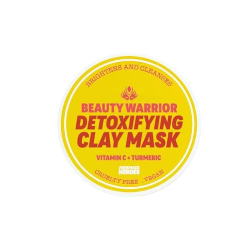 Handmade Heroes Vitamin C Turmeric Clay Mask – Facial...