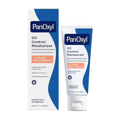 PanOxyl AM Oil Control Moisturizer, NEW Sheer Formula,...