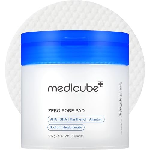 Medicube Zero Pore Pads 2.0, Dual-Textured Facial Toner...