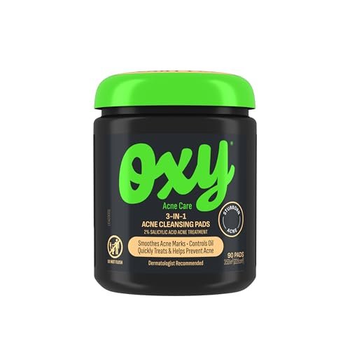 Oxy Maximum Action 3-In-1 Treatment Pads, 90 Count