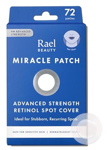 Rael Pimple Patches, Miracle Retinol Spot Cover -...