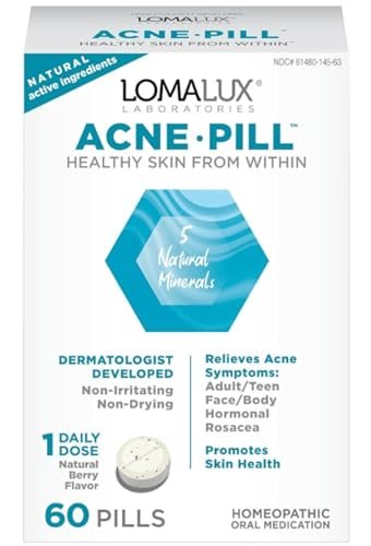 Loma Lux Acne Pills – Skin Clearing Support with 5...