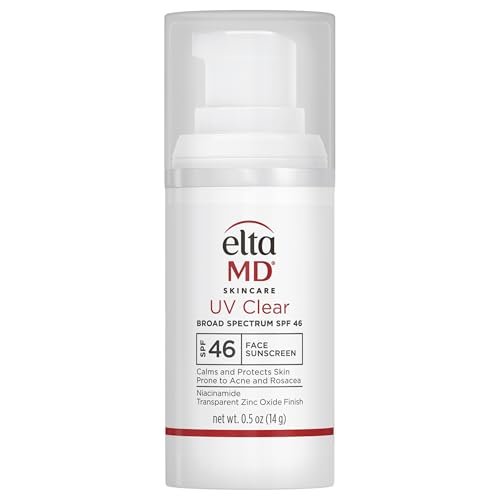 EltaMD UV Clear Face Sunscreen SPF 46, Oil Free Sunscreen...