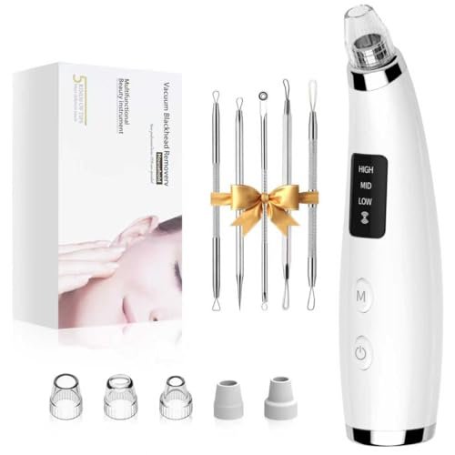 Facial Pore Blackhead Remover Vacuum - Fore Cleaner and...