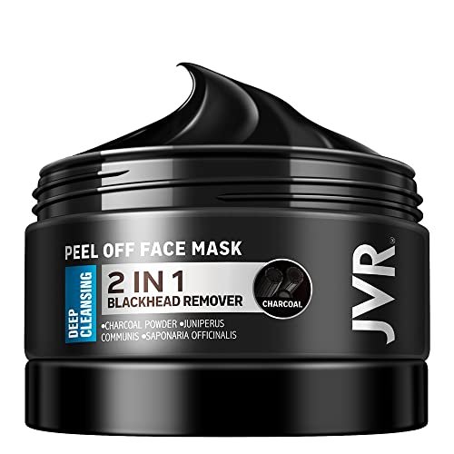 JVR Peel Off Face Mask, Blackhead Remover Mask for Men,...
