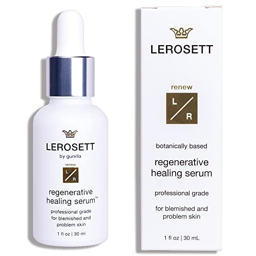 LEROSETT Serum for Acne Scarring Healing, Pimples, Redness,...