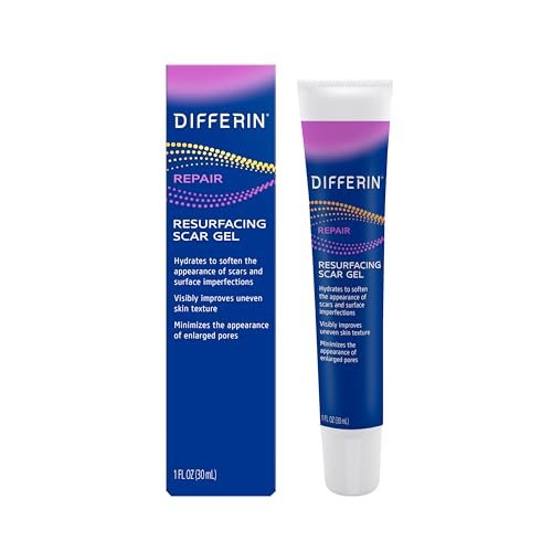 Differin Gel Acne Scar Spot Treatment for Face, Resurfacing...