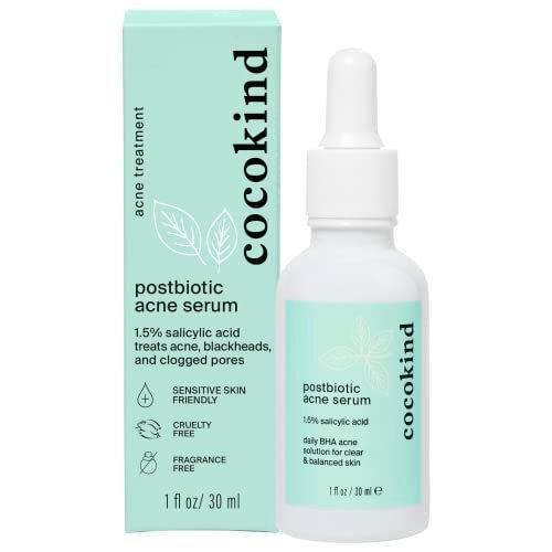 Cocokind Postbiotic Acne Serum, Salicylic Acid Serum and...