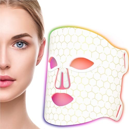 Betgod Led Red Light Therapy for Face, 7 Color Mask.