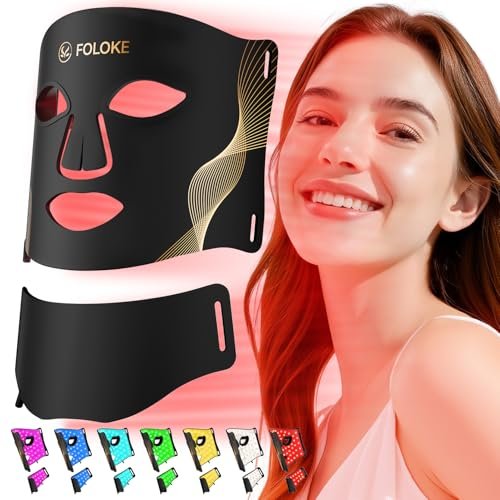 LED Light Therapy Mask Skin Care Mask and Neck.