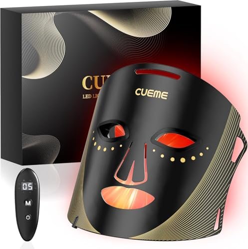 Red Light Therapy for Face, FDA-Cleared LED Mask for...