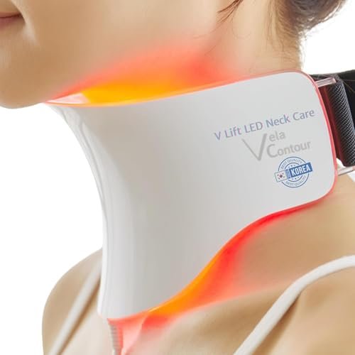 Anacis LED Red Light Therapy Neck Mask for Glowing Skin.
