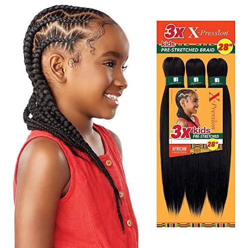 Sensationnel X-Pression Prestretched Braiding Hair - 3X...