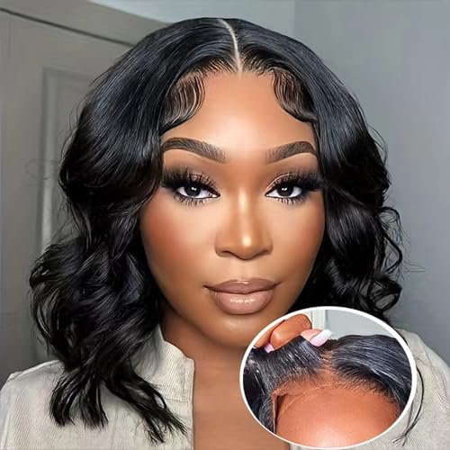 Atilck Wear and Go Glueless Bob Wig Human Hair