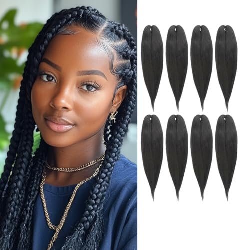 Braid Magic EcoLuxe Pre-Stretched Hair - 52 Inch 8-Pack