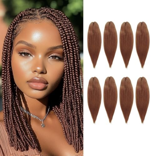 Braid Miracle Pre-Stretched Hair - 52 Inch, 8-Pack Color 30