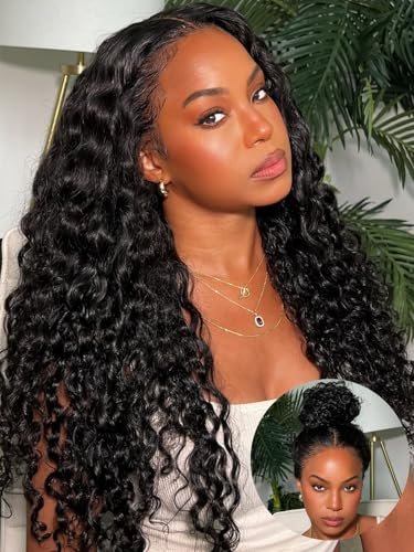 UNICE 13x6 Deep Water Wave HD Lace Human Hair Wig