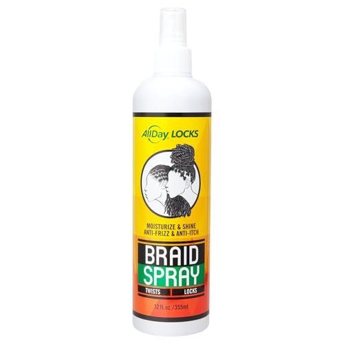 AllDay Locks Braid Spray - Refreshing Hydration for Braids