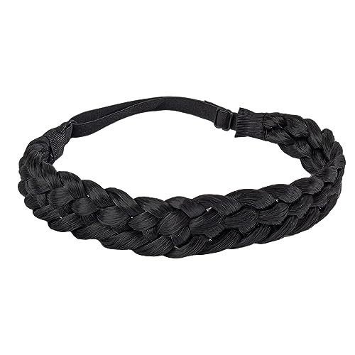 Fumwase 5 Strands Synthetic Hair Braided Headbands for...