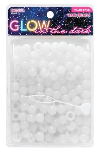 Donna Glow in The Dark Hair Beads with Quick Beader