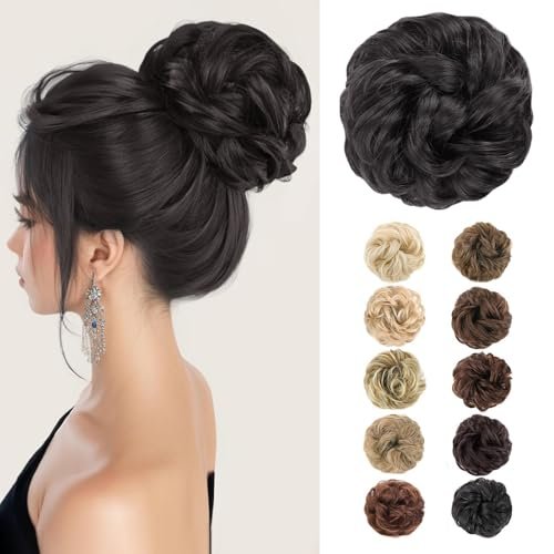 MORICA Messy Hair Bun Hair Scrunchies Extension for Women