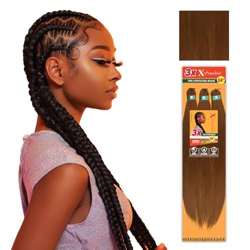 Sensationnel X-pression prestretched braiding hair - 3x 58...