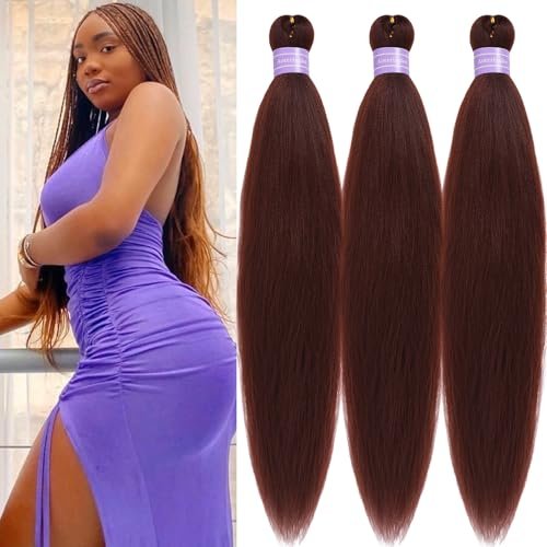 Aoterlanke Color 33 Braiding Hair Pre Stretched 26 Inch...