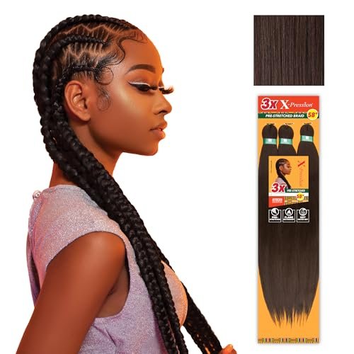 Sensationnel X-pression prestretched braiding hair - 3x 58...