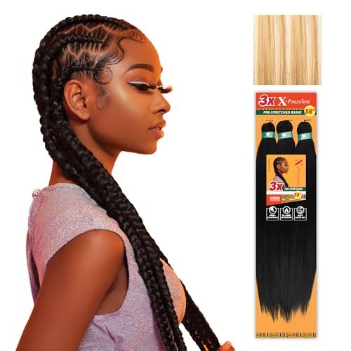 Sensationnel X-pression prestretched braiding hair - 3x 58...