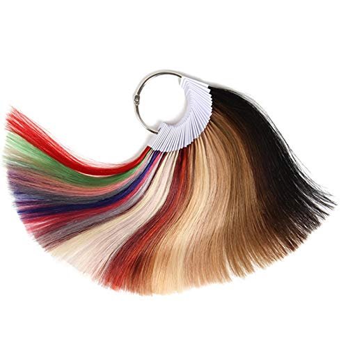 RINBOOOL Hair Swatches for Testing Color, 35 Colors, 8 Inch