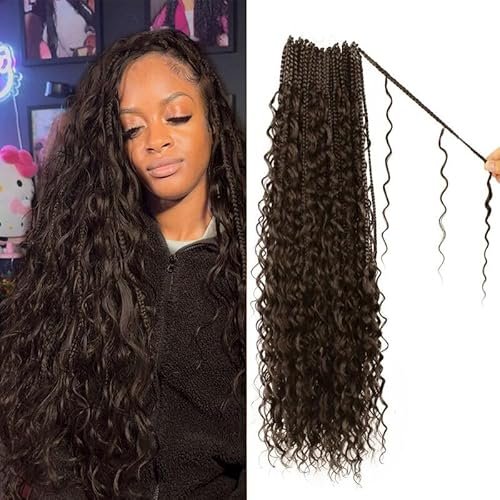 Boho Crochet Braids Pure Protein Fiber Close To Human Hair
