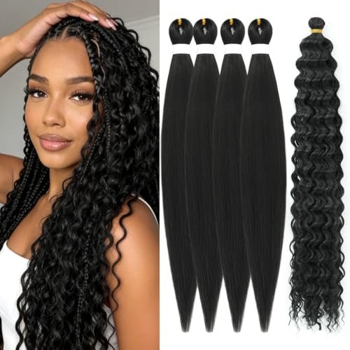 Synthetic Ez Braid Knotless 26 Inch Boho Braiding Hair