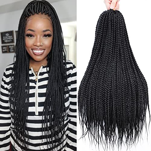 Box Braid Crochet Hair 20 Inch Crochet Braids by Chicmoi