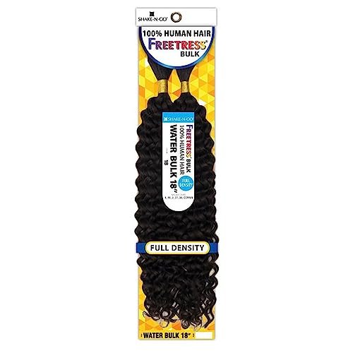 FreeTress Human Hair Braids - Water Bulk 18