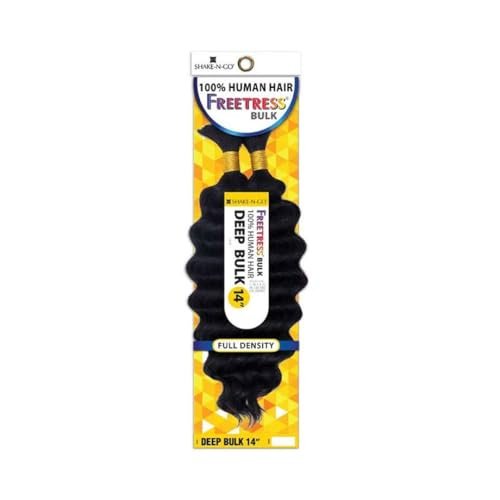 Shake-N-Go Freetress Human Hair Braids - Deep Bulk 14